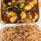 Best Shrimp Lobster Sauce Combination Plate in Tinley Park, IL