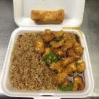 Best Orange Chicken Combination Plate in Tinley Park, IL